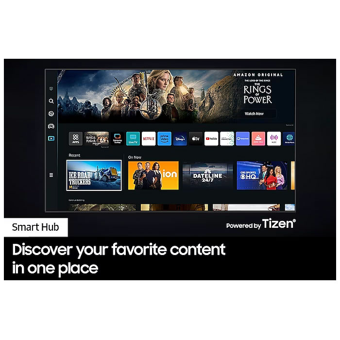 Samsung Smart TV QLED 4K Quantum HDR Q60C 43" - 43Q60C | QA43Q60CAKXXD